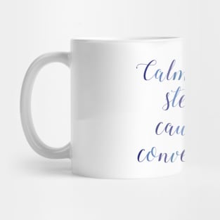 ISTJ Calm Stable Steady Cautious Conventional Mug